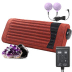 Crystal Biomat Heating Pillow Amethyst Jade Gem Massage Pillow With Far Infrared PEMF Therapy