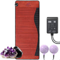 Natural Amethyst Crystal Tourmaline Heated Mattress Far Infrared Red Light Therapy Pemf Mat