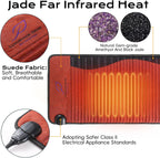D190-Max-32x75'' Amethyst™ Mat: Professional Crystal Healing with Natural Jade & 3-64Hz Bio PEMF