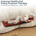 Luxuryade Large-26"x59" Amethyst™ Mat | Natural Jade & Amethyst | 3-64Hz Bio PEMF Healing