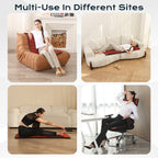 Natural Amethyst Crystal Tourmaline Heated Mattress Far Infrared Red Light Therapy Pemf Mat
