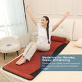 D190-Max-32x75'' Amethyst™ Mat: Professional Crystal Healing with Natural Jade & 3-64Hz Bio PEMF