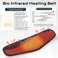 Luxuryade Gems 3-in-1 Bio-Infrared Heating Belt | 3-64Hz Bio PEMF Healing