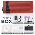 Crystal Biomat Heating Pillow Amethyst Jade Gem Massage Pillow With Far Infrared PEMF Therapy